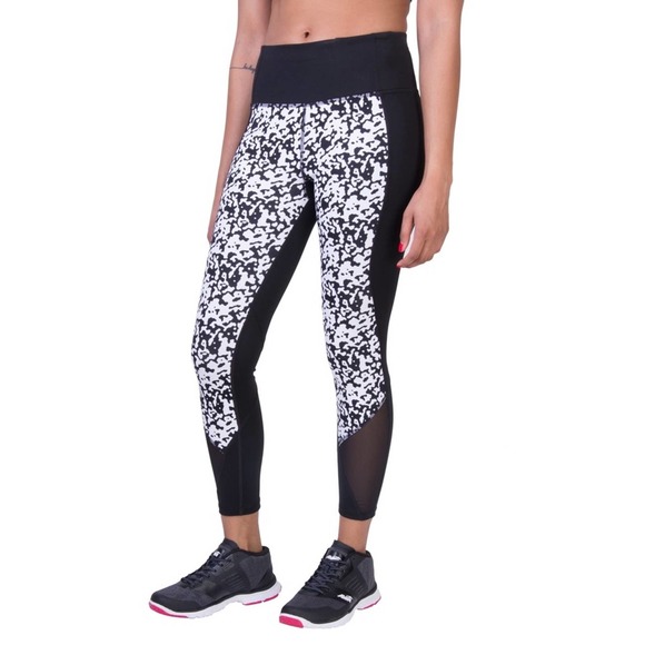 Avia Pants - Avia Black White Mesh High Waist Leggings Large